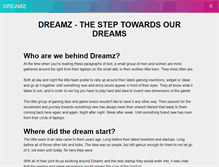 Tablet Screenshot of dreamz.com